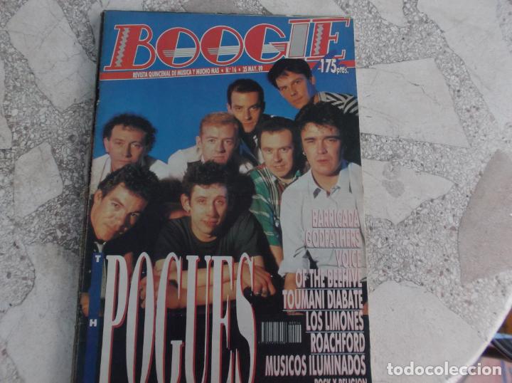 Magazines de musique: boogie n&ordm; 16, the pogues, toumani diabate, los limones, musicos iluminados,rock y religion