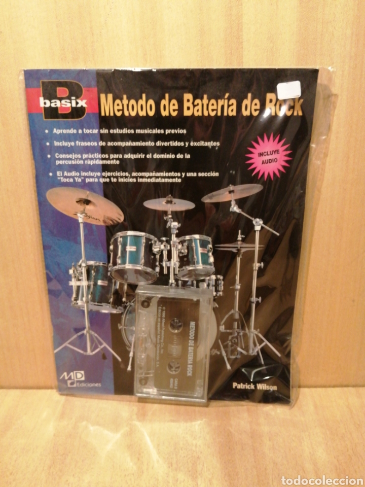 Music magazines: M&eacute;todo de bater&iacute;a de Rock. Patrick Wilson. Incluye casete.