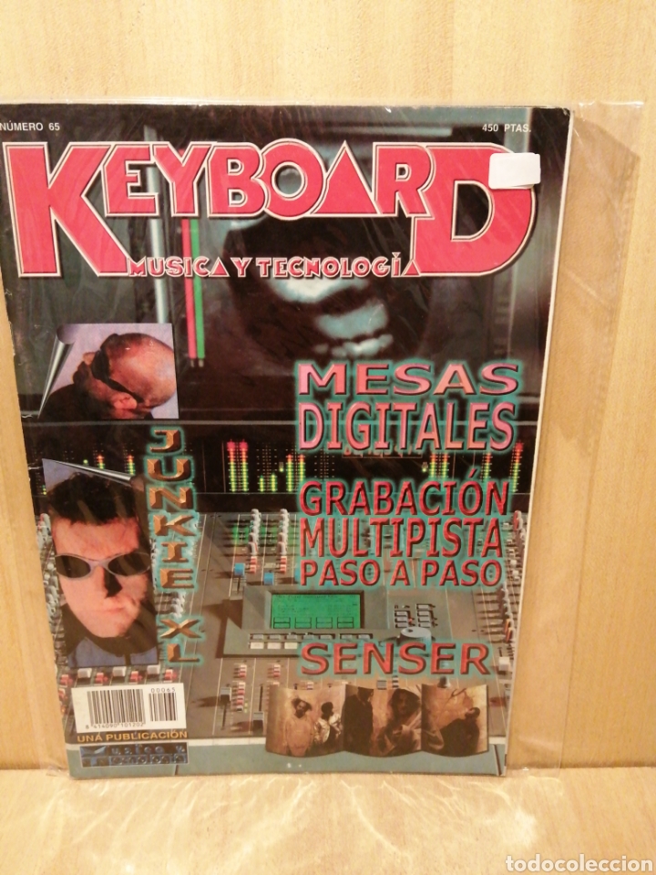 Music magazines: Keyboard. M&uacute;sica y tecnolog&iacute;a. N&uacute;mero 65. Senser. Etc.