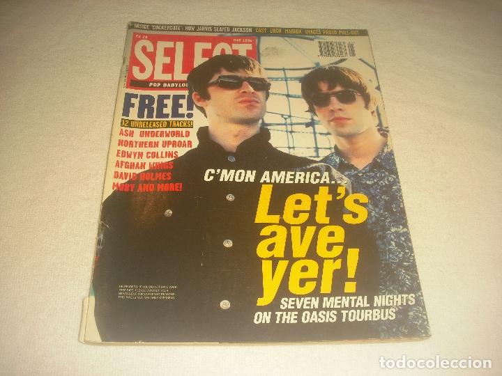 Music magazines: SELECT N. 71 . MAYO 1996 . REVISTA MUSICAL EN INGLES.