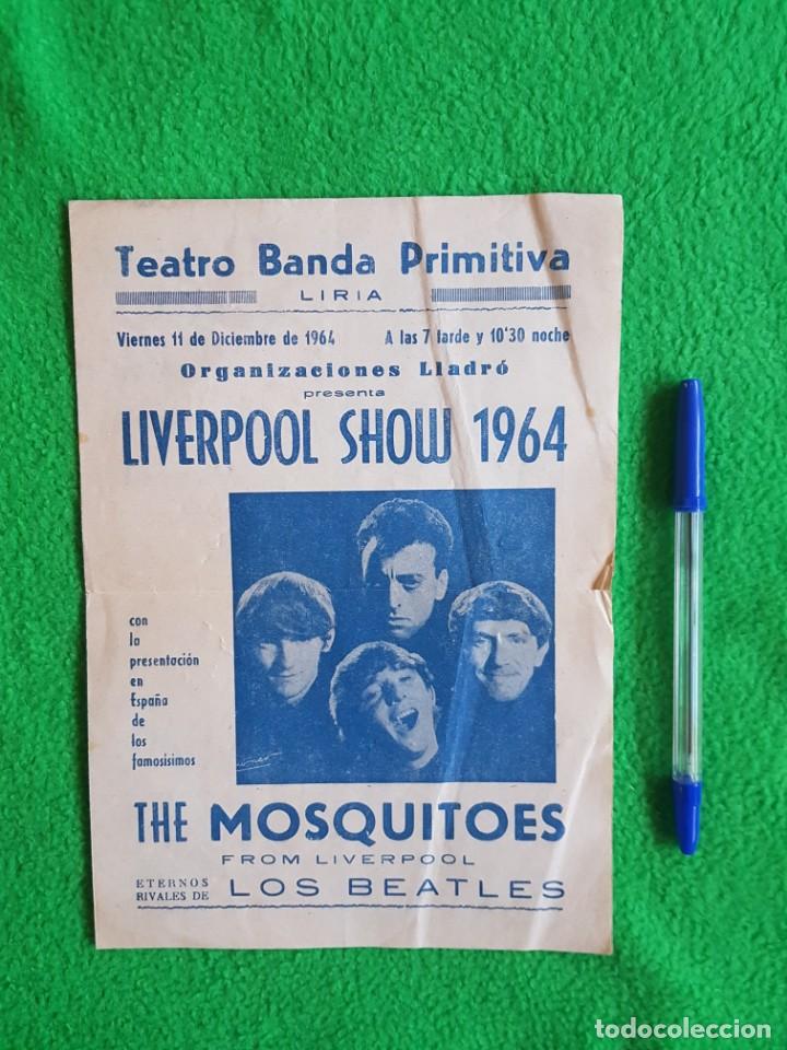 Magazines de musique: THE BEATLES: DIPTICO DE 1964 THE MOSQUITOES EN ESPA&Ntilde;A -RIVALES DE LOS BEATLES-RAREZA COLECCIONISTAS