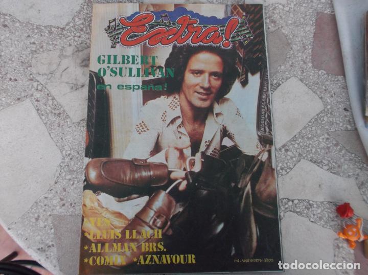 Magazines de musique: revista de musica gran formato, extra n&ordm; 4, 1974,gilbert o&acute;sullivan,yes,lluis llach,allman brothers
