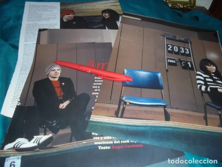 Magazines de musique: RECORTE : AMARAL, AVES DE VUELO LIBRE. REVISTA EFE EME N&ordm; 66, MARZO 2005 )