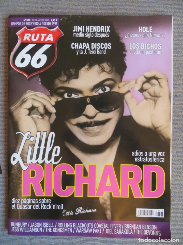 Revistas de música: RUTA 66: N.383-JIMI HENDRIX-HOLE-LITTLE RICHARD-BUNBURY-ETC.. - Foto 1 - 223953797