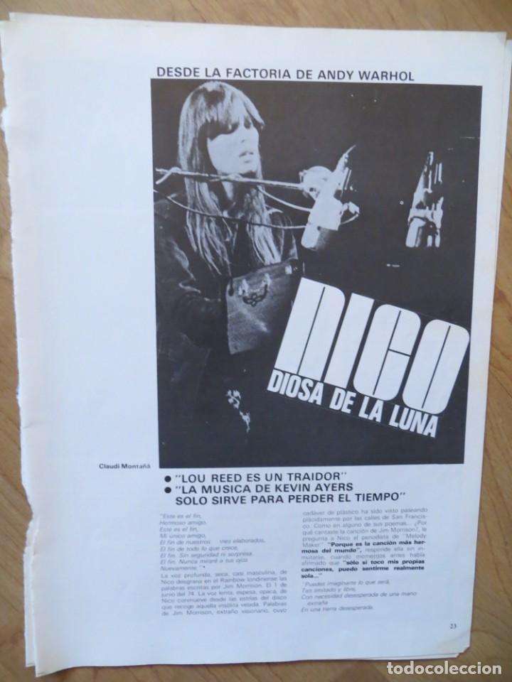 Revistas de m&uacute;sica: NICO: REPORTAJE - Foto 1