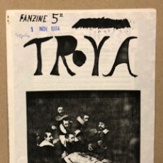 Revistas de música: TROYA N° 5 (BARCELONA 1984). HISTÓRICO FANZINE ORIGINAL; PSYCHIC TV, SÍNDROME TÓXICO,...,. Lote 226484770