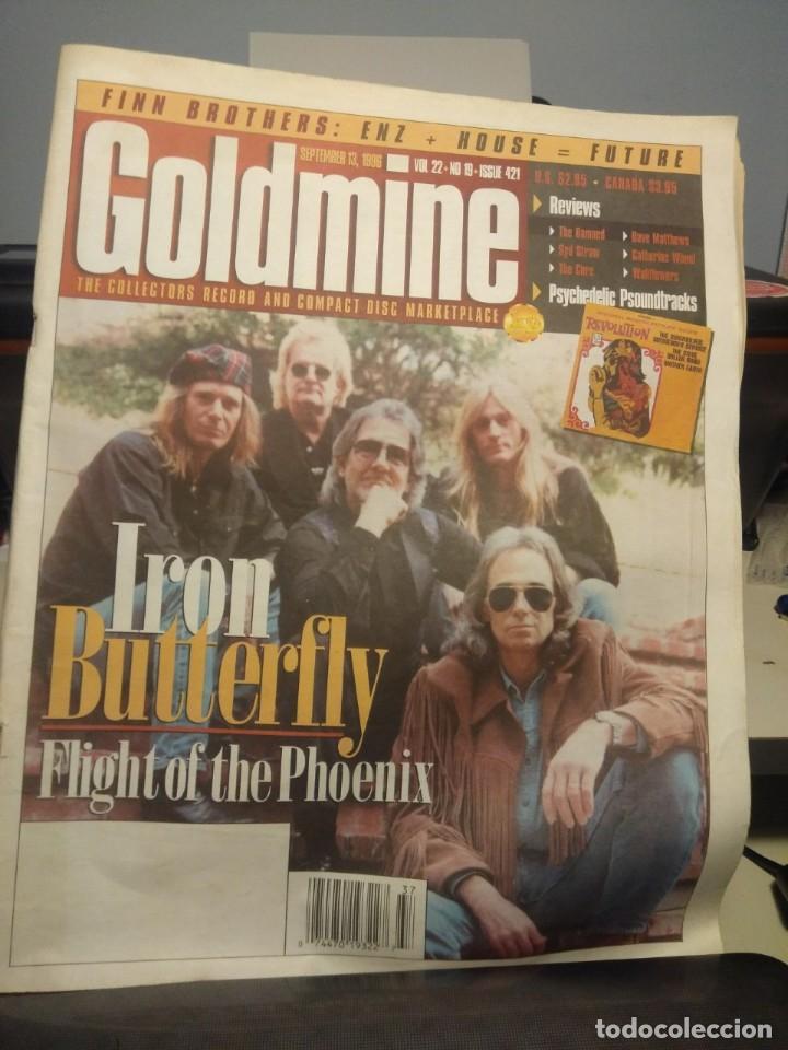 Music magazines: GOLDMINE 421 : IRON BUTTERFLY + KIRSTY MACCOLL + PSYCHEDELIC SOUNDTRACKS