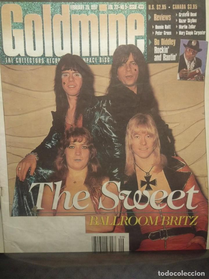 Music magazines: GOLDMINE 433 : THE SWEET + BO DIDLEY + ODETTA + SUEDE