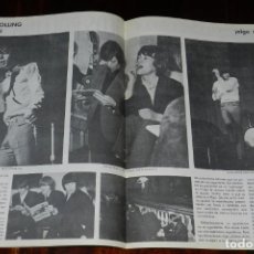 Revistas de música: REVISTAS DISCOBOLO - AÑO 1965, NUM. 77 - ROLLING STONES (AMPLIO REPORTAJE CON MUCHAS FOTOGRAFIAS) -. Lote 227653440