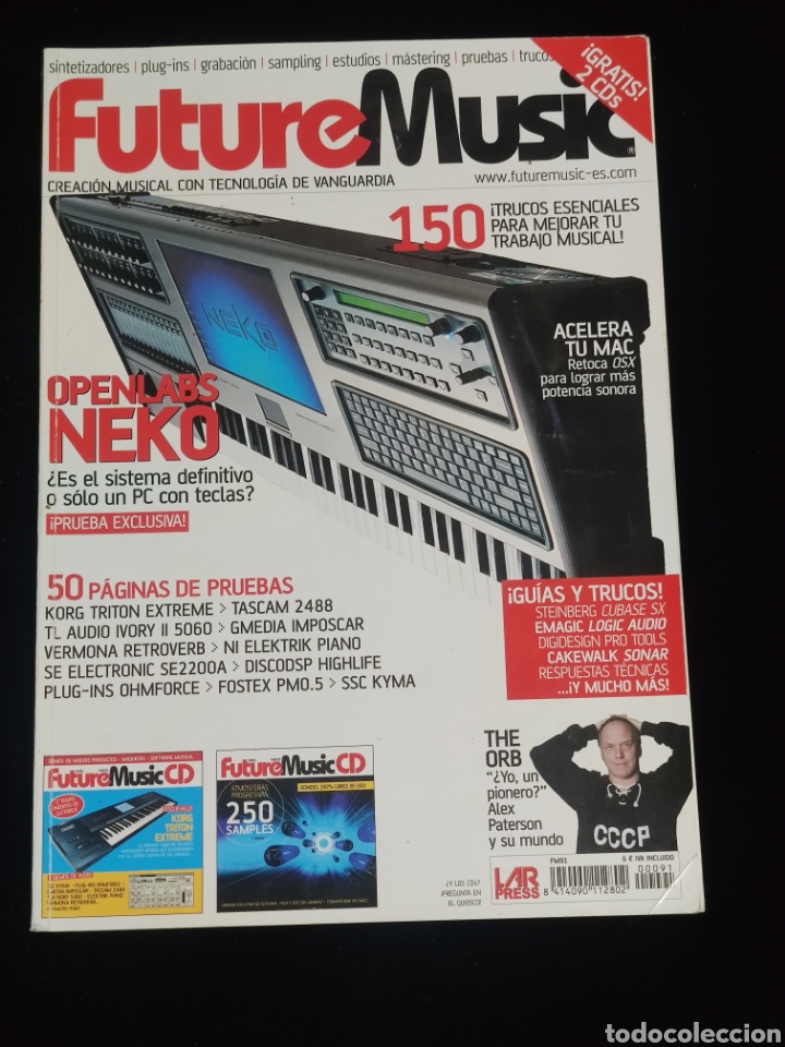 Music magazines: Revista Future Music n&deg; 91 + 2 cd.