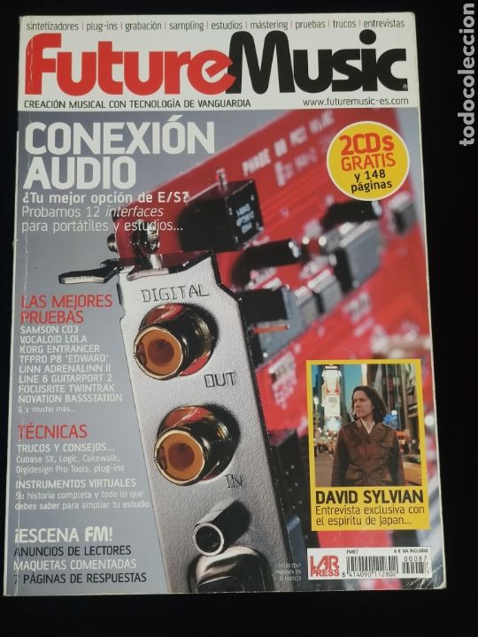 Music magazines: Revista Future Music n&deg; 87 + 1 cd.