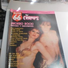 Revistas de música: RUTA 66 Nº 44 THE CRAMPS (SEMINUEVA). Lote 229721760