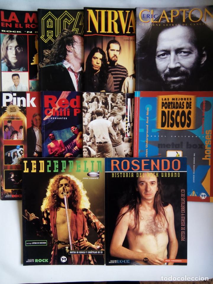 Music magazines: LOTE DE 10 N&Uacute;MEROS DE LA COLECCI&Oacute;N IM&Aacute;GENES DE ROCK. EDITORIAL LA M&Aacute;SCARA. LEER DESCRIPCI&Oacute;N.