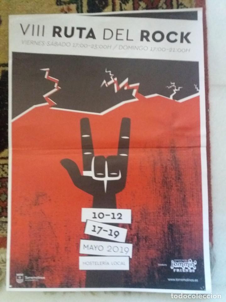 Music magazines: CARTEL. VIII RUTA DEL ROCK. EL VIERNE, S&Aacute;BADO Y DOMINGO 2019 EN TORREMOLINOS.