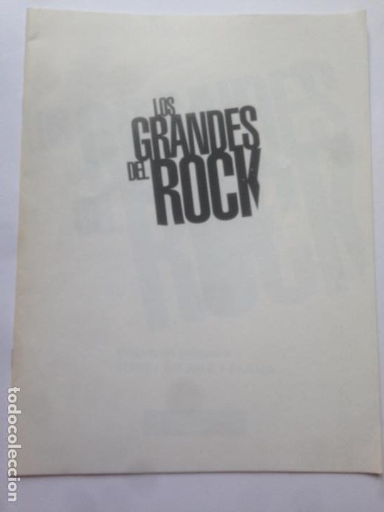 Music magazines: ENCICLOPEDIA LOS GRANDES DEL ROCK De La A a La Z FASCICULO N&ordm; 1 JORDI SIERRA I FABRA -ORBIS FABBRI