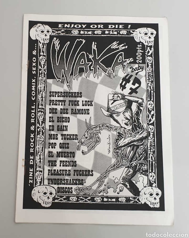 Music magazines: FANZINE WAKA BABY N&deg;7