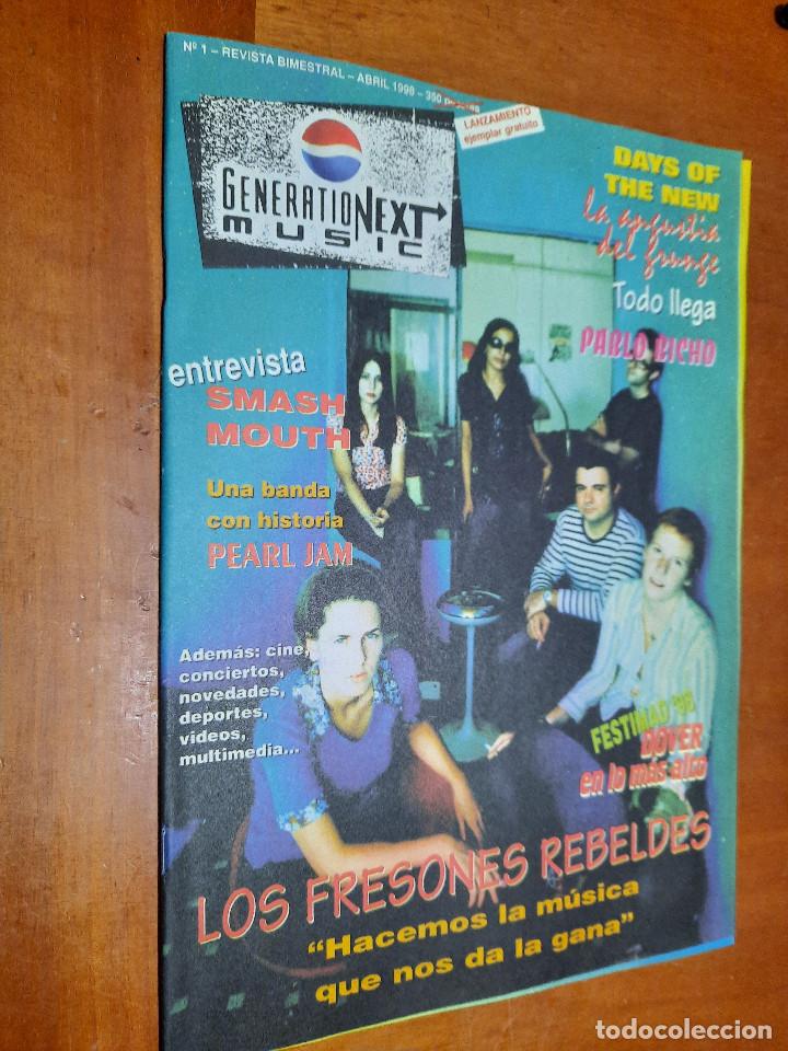 Magazines de musique: GENERATION NEXT MUSIC 1. REVISTA DE M&Uacute;SICA. GRAPA. BUEN ESTADO.