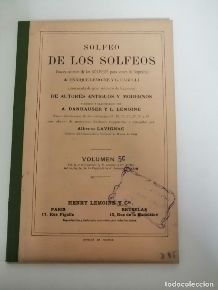 Revistas de m&uacute;sica: SOLFEO DE LOS SOLFEOS VOLUMEN 5 - Foto 1