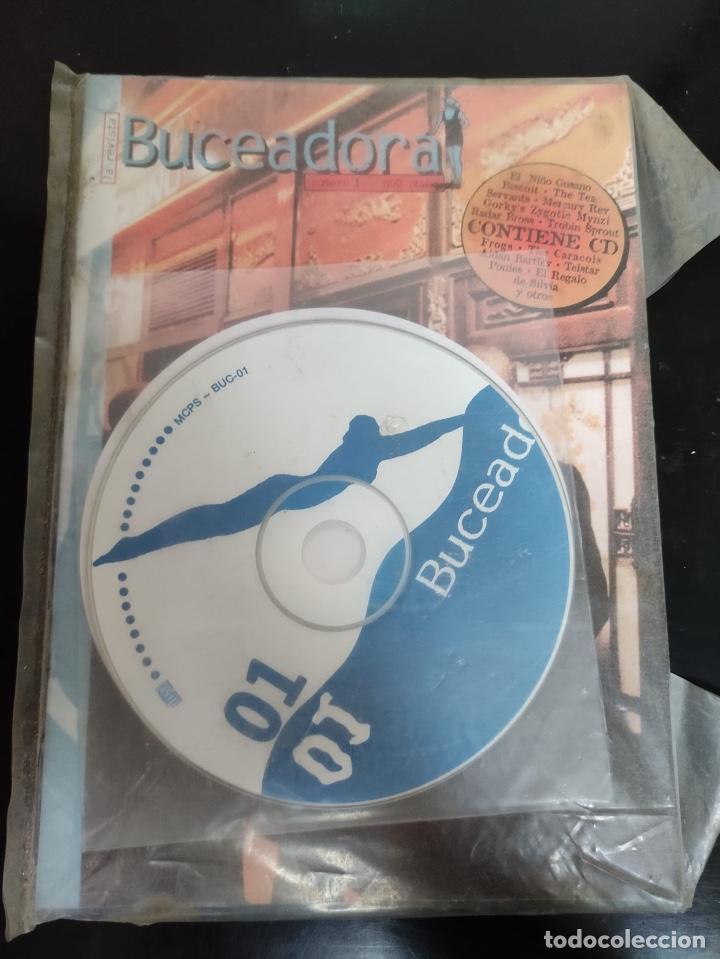 Riviste di musica: BUCEADORA N&ordm; 1 GRABACIONES EN EL MAR, 1997 + CD RECOPILATORIO, MERCURY REV, THE CARACOLS