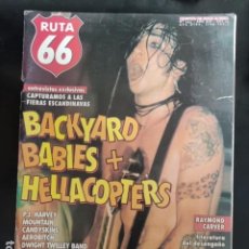 Revistas de música: RUTA 66 Nº 145 BACKYARD BABIES, THE HELLACOPTERS, PJ HARVEY, MOUNTAIN, AEROBITCH, MUDHONEY