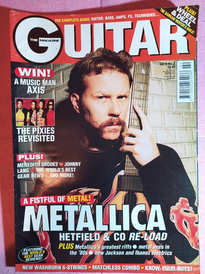 Revistas de m&uacute;sica: MAGAZINE GUITAR N&ordm; 2 - METALLICA - PIXIES - JOHNNY LANG - MEREDITH BROOKS