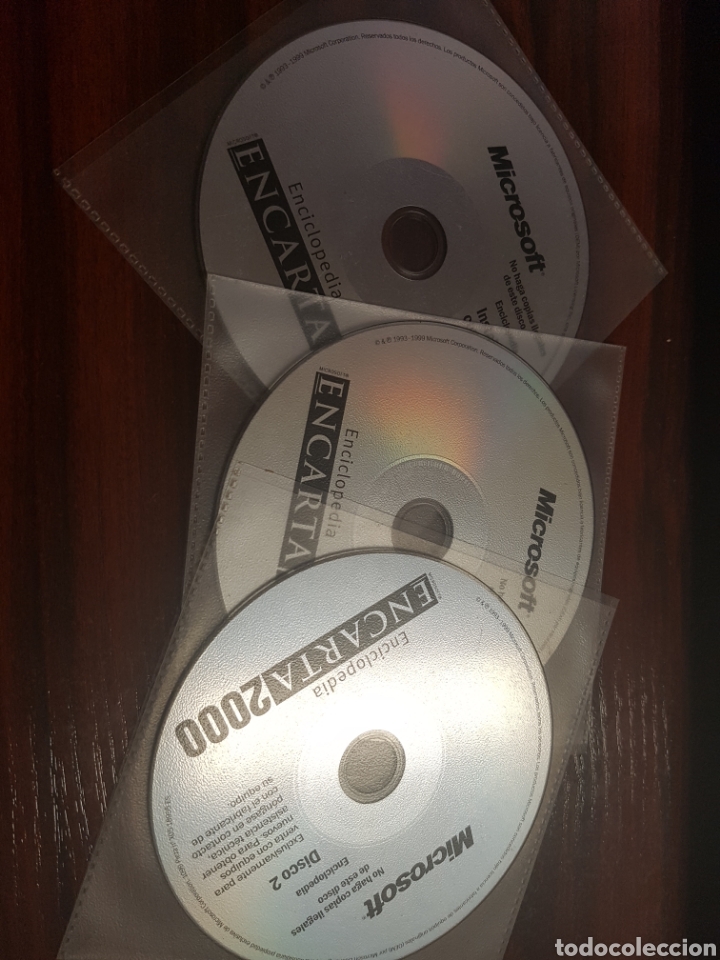 Revistas de m&uacute;sica: ENCICLOPEDIA ENCARTA 2000 MICROSOFT 3 DISCOS