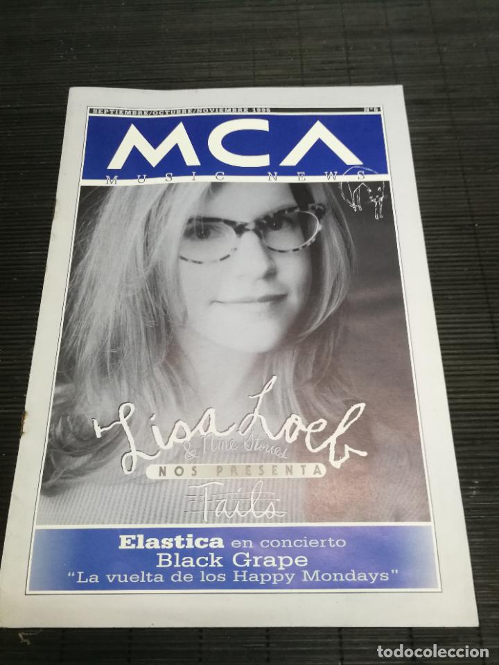 Magazines de musique: REVISTA MCA MUSIC NEWS - N&ordm; 6 - SEPTIEMBRE-OCTUBRE-NOVIEMBRE 1995 ELASTICA EN CONCIERTO...