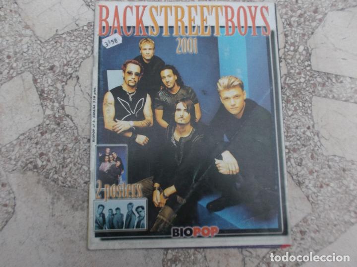 Magazines de musique: bio pop, n&ordm; 3, back street boys, 2 posters,
