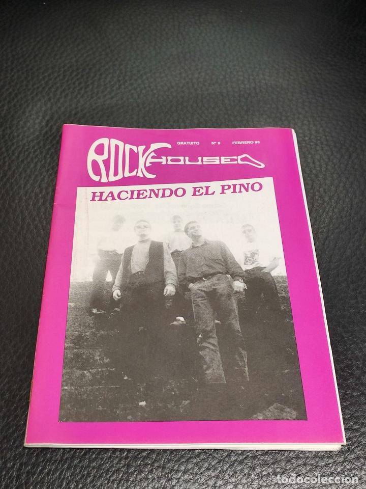 Riviste di musica: ROCK HOUSE FANZINE N&ordm; 9 HACIENDO EL PINO - ANDREU GALMES, TEENAGE FAN CLUB, GUILLERMO FOSTER