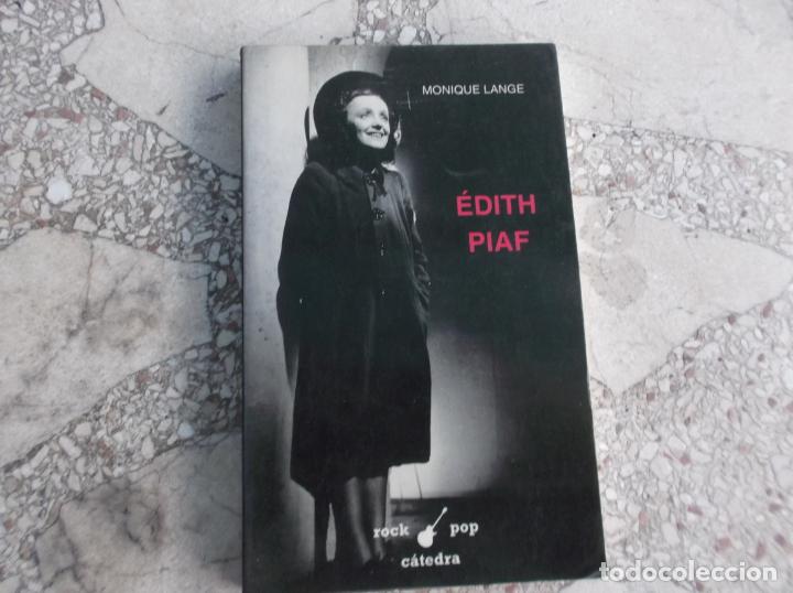 Revistas de m&uacute;sica: edith piaf rock pop catedra n&ordm; 31, monique lange, con algunas fotos
