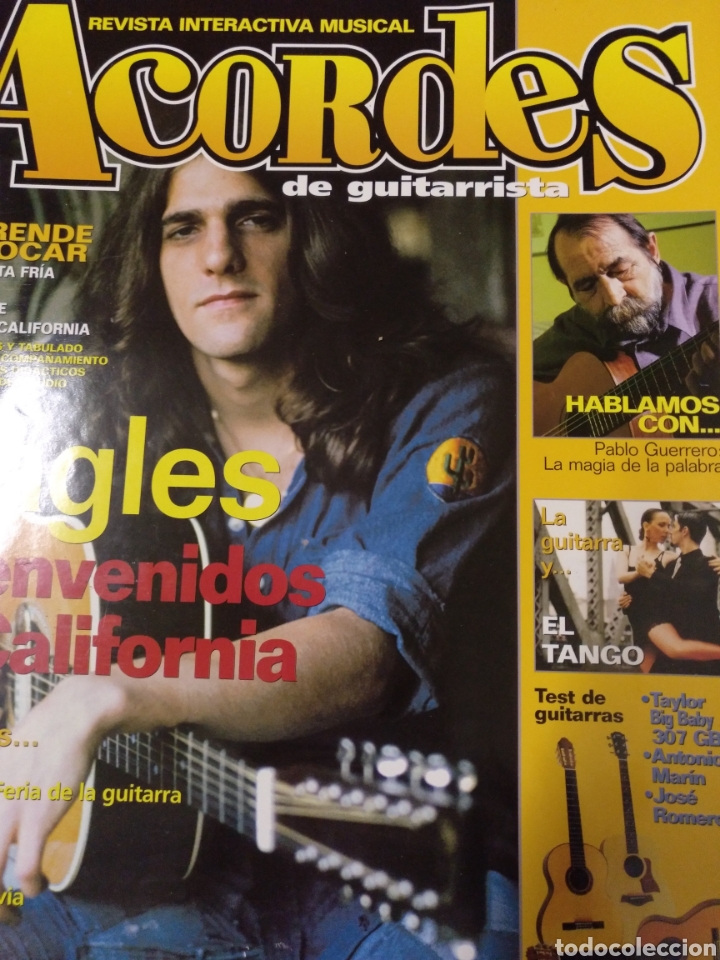 Magazines de musique: ACORDES DE GUITARRISTA N.7.EAGLES,
