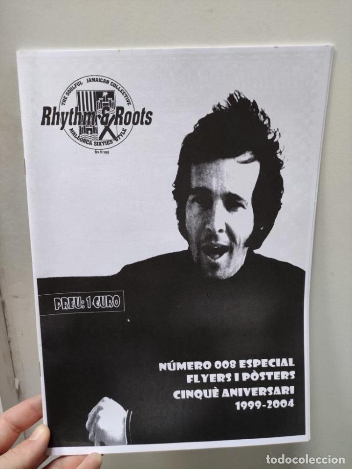 Riviste di musica: RHYTHM ROOTS 8 - FANZINE N&ordm; 8 008, ESPECIAL FLYERS, 1999 - 2004 - THE SOULFUL, JAMAICAN SKA SOUL...