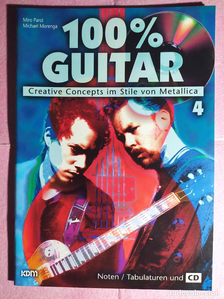 Revistas de m&uacute;sica: REVISTA 100% GUITAR - N&ordm; 4 + CD - Tablature - Stile Metallica