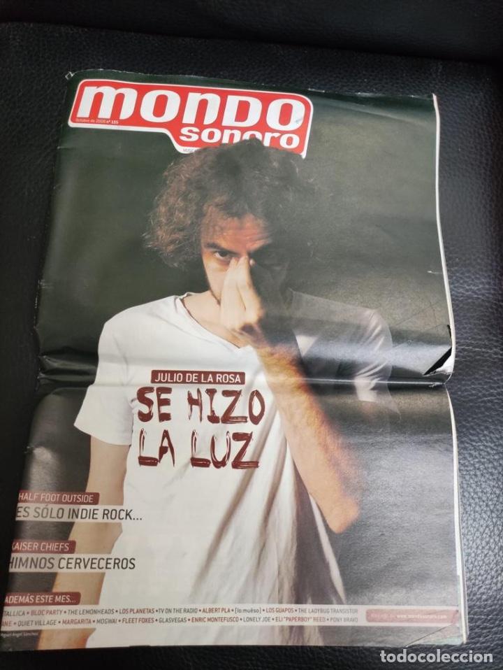 Riviste di musica: MONDOSONORO MONDO SONORO N&ordm; 155 JULIO DE LA ROSA, KAISER CHIEFS, METALLICA, BLOC PARTY, PONY BRAVO