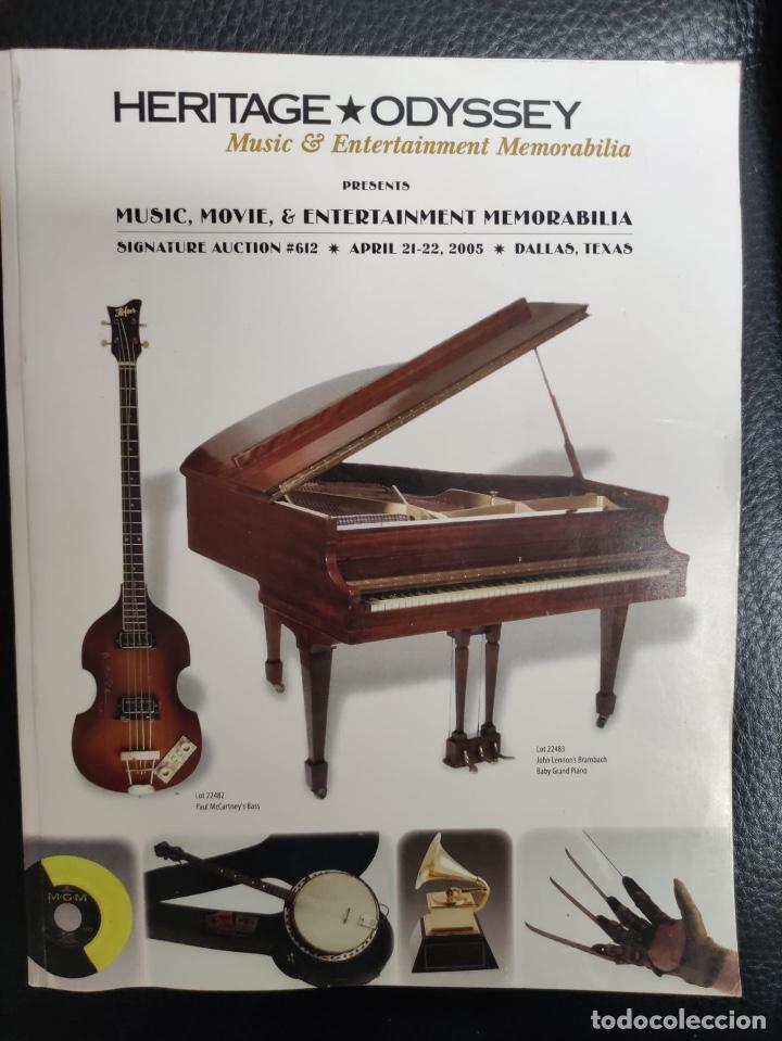 Riviste di musica: HERITAGE ODYSSEY - MUSIC, MOVIE, ENTERTAINMENT MEMORABILIA, 406 PAGINAS