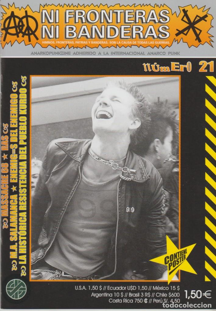 Magazines de musique: NI FRONTERAS NI BANDERAS 21 FANZINE ANARKO PUNK