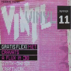 Revistas de música: VINYL Nº 11. KRAFTWERK, TUXEDOMOON… FEBRERO 1982. PAISES BAJOS. INCLUYE FLEXIDISC