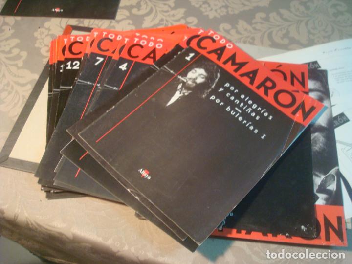 Revistas de m&uacute;sica: todo camaron de altaya 20 fasciculos completa + tapas + posters leer