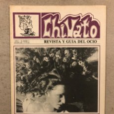 Revistas de música: CHIVATO Nº 2 (1981) REVISTA Y GUIA DEL OCIO DE BILBAO; ALASKA Y PEGAMOIDES, NACHA POP, MAMÁ,.... Lote 246466245