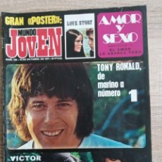 Revistas de música: MUNDO JOVEN .REVISTA NUM.159 OCTUBRE 1971 .TONY RONALD.EMERSON LAKE Y PALMER.V.MANUEL.Y ANA BELEN. Lote 248611985