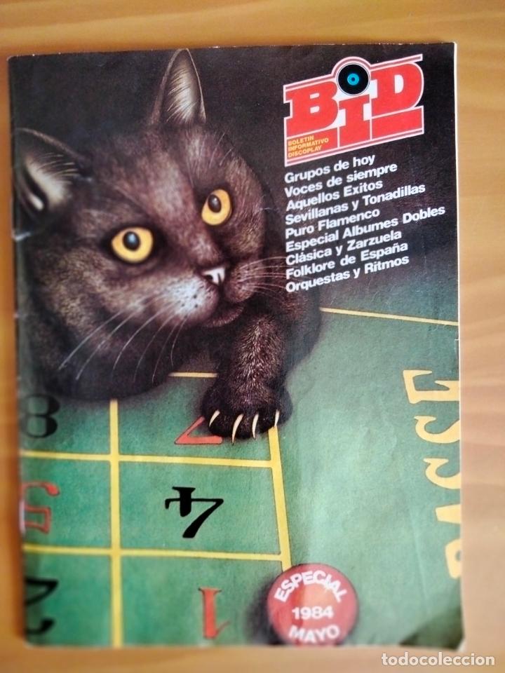 Magazines de musique: BID BOLET&Iacute;N INFORMATIVO DISCOPLAY ESPECIAL 1984 MAYO