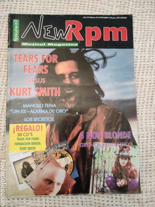 Magazines de musique: NEW RPM N&ordm; 78 REVOLUCIONES POR MINUTO (R P M) TEARS FOR FEARSVERSUS KURT SMITH, 4 NON BLONDE