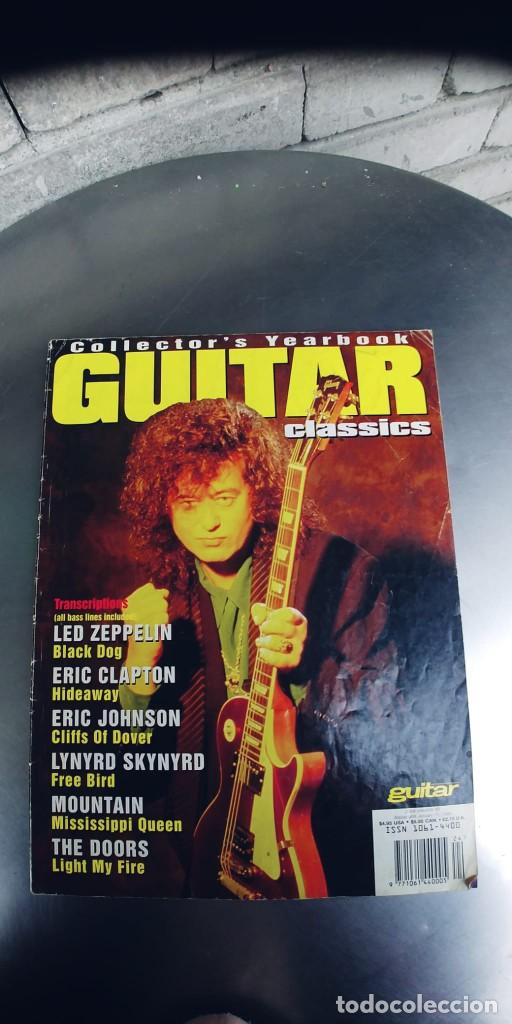 Music magazines: GUITAR CLASSICS-Collector's Yearbook- Zepplin Clapton Skynyrd Jimmy Page-EN INGLES-1995