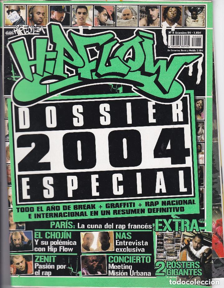 Revistas de música: REVISTA HIP FLOW, SOBRE EL HIP HOP, NUMERO 5. AÑO 2004. - Foto 1 - 252736395