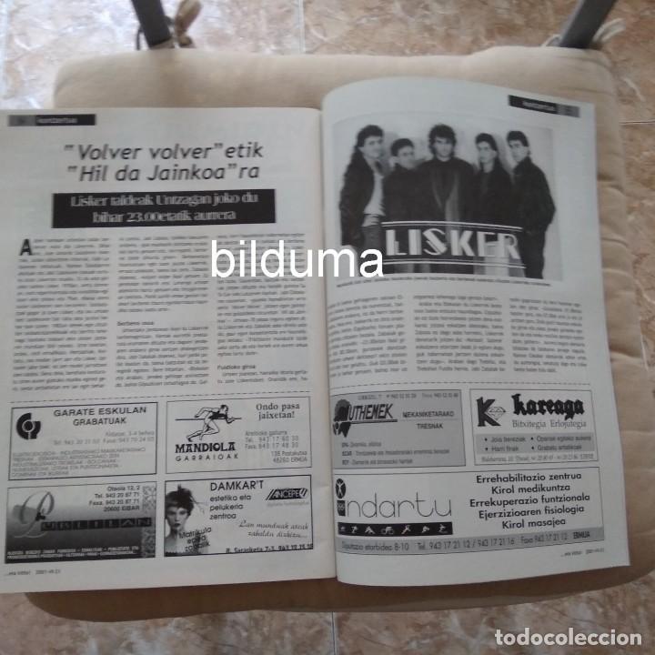 Revistas de m&uacute;sica: LISKER / ETA KITTO 2001 / EIBAR - Foto 1