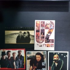 Revistas de música: U2 : COLECCION DE 5 POSTALES VINTAGE POSTCARDS COLLECTORS OPORTUNIDAD. Lote 253548070