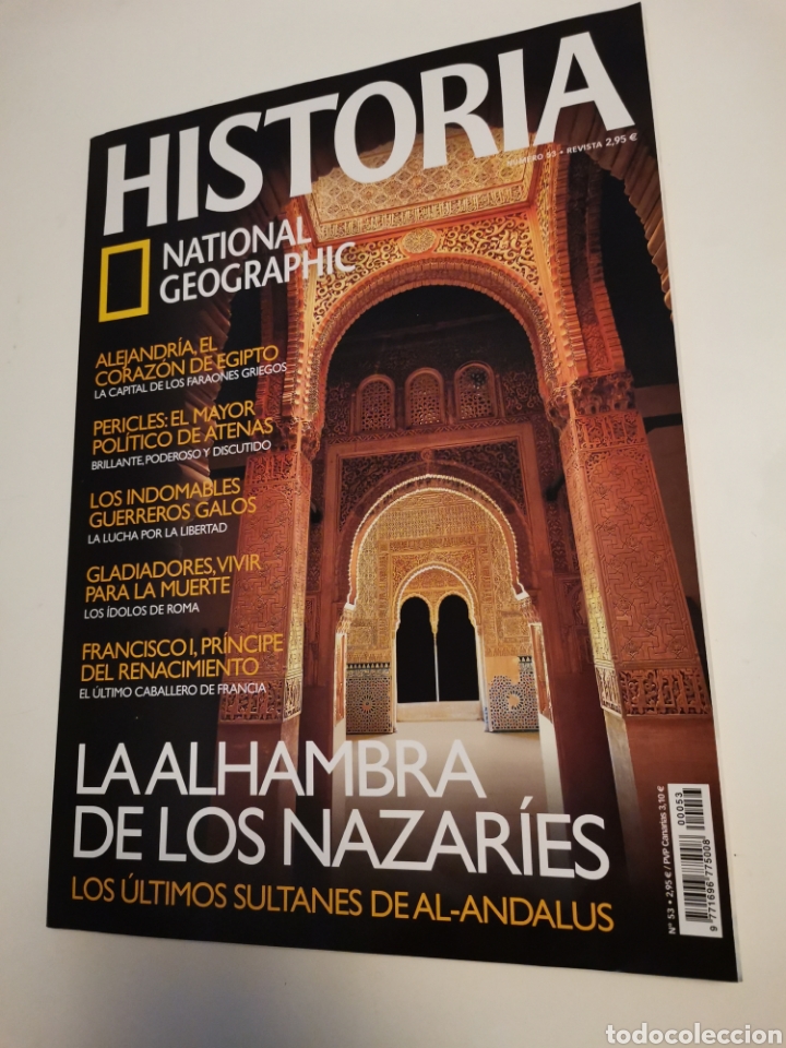 Magazines de musique: Historia National Geographic n&deg;53 LA ALHAMBRA DE LOS NAZARIES