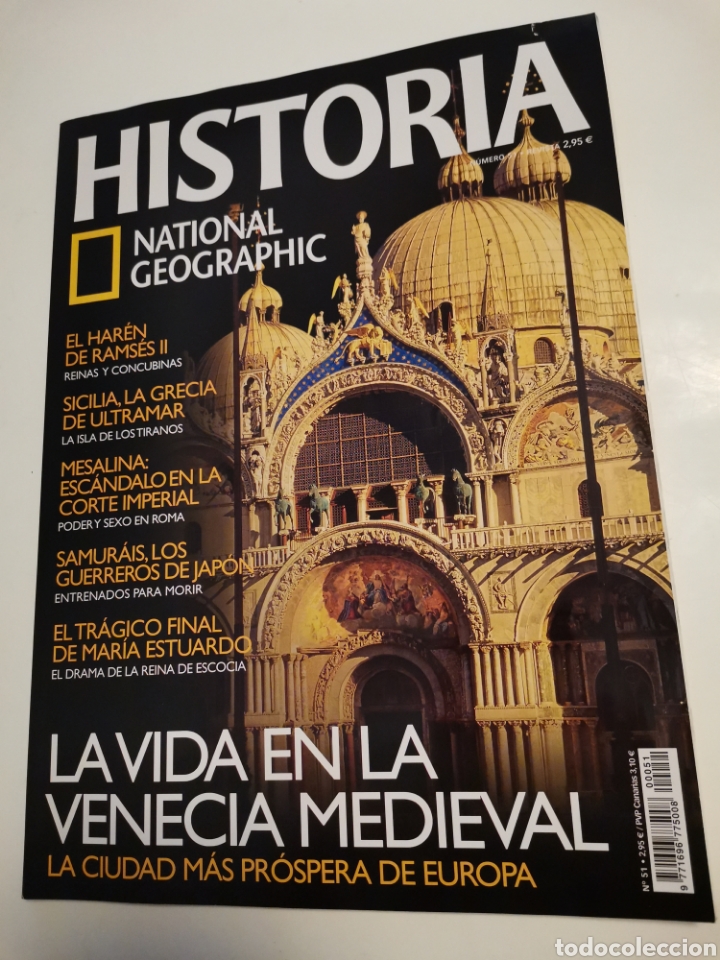 Magazines de musique: Historia National Geographic n&deg;51 LA VIDA EN LA VENECIA MEDIEVAL