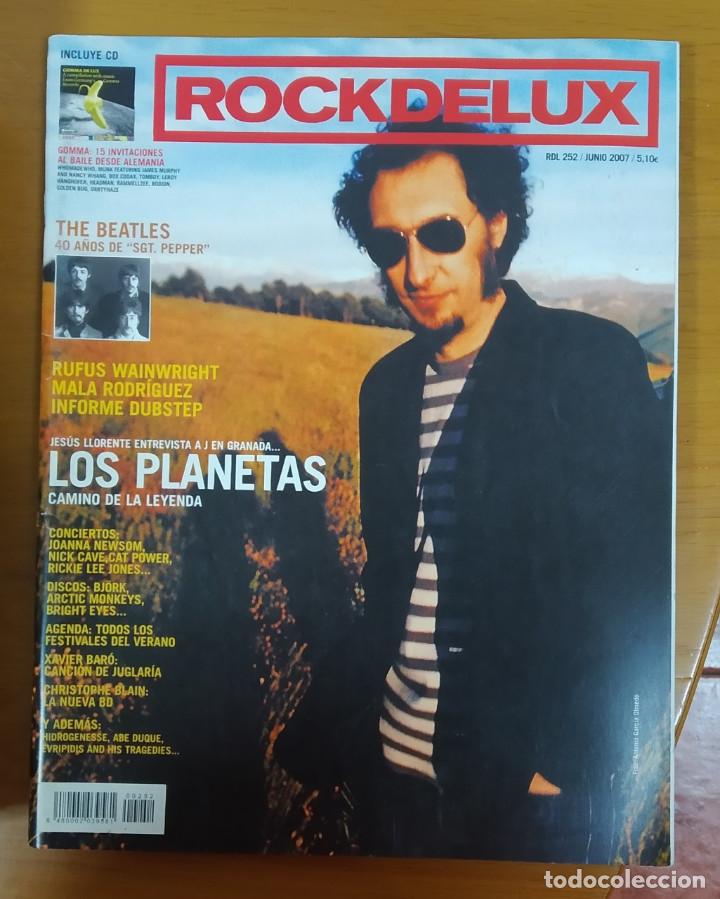 Magazines de musique: ROCK DELUXE. PRECIOSA REVISTA N&ordm; 252, A&Ntilde;O 2007. PORTADA JES&Uacute;S LLORENTE DE LOS PLANETAS