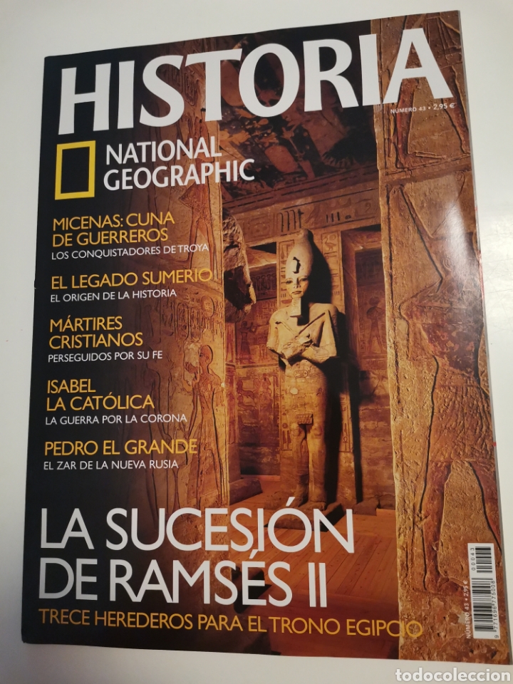 Magazines de musique: Historia National Geographic n&deg;43 LA SUCESI&Oacute;N DE RAMSES II